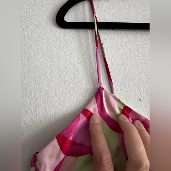 NWT Zara Pattern Mini Dress L - Picture 7 of 9